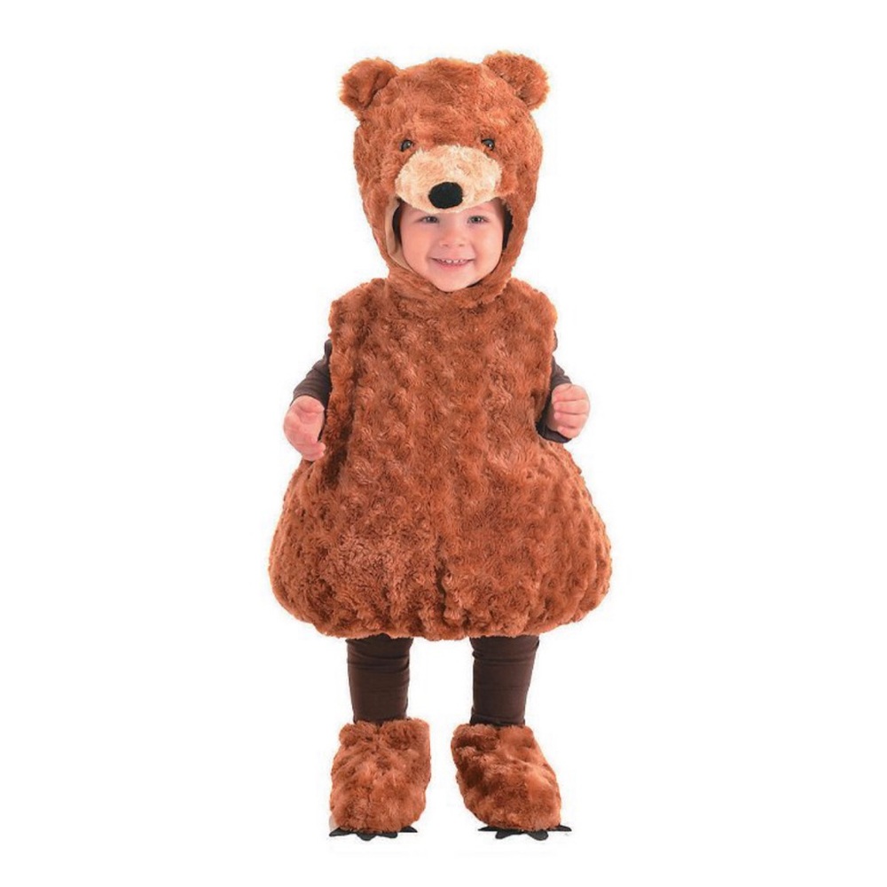 Fluffy Teddy Bear/Brown Bear Halloween Costume